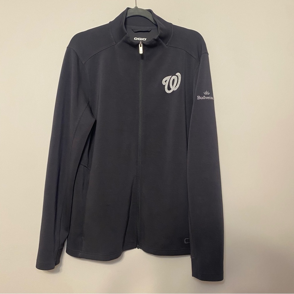 OGIO Men's Dark Gray Washington Nationals‎ Zip Up Jacket, L
